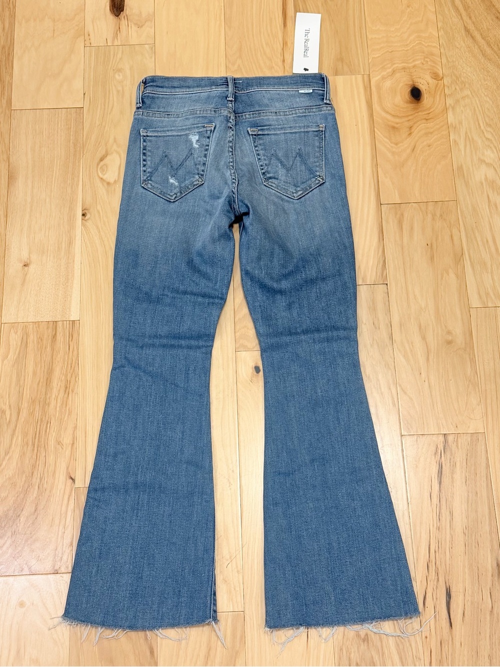 Mother Women’s The Weekender Ankle Fray Denim Jeans in Wild - Picture 5 of 10